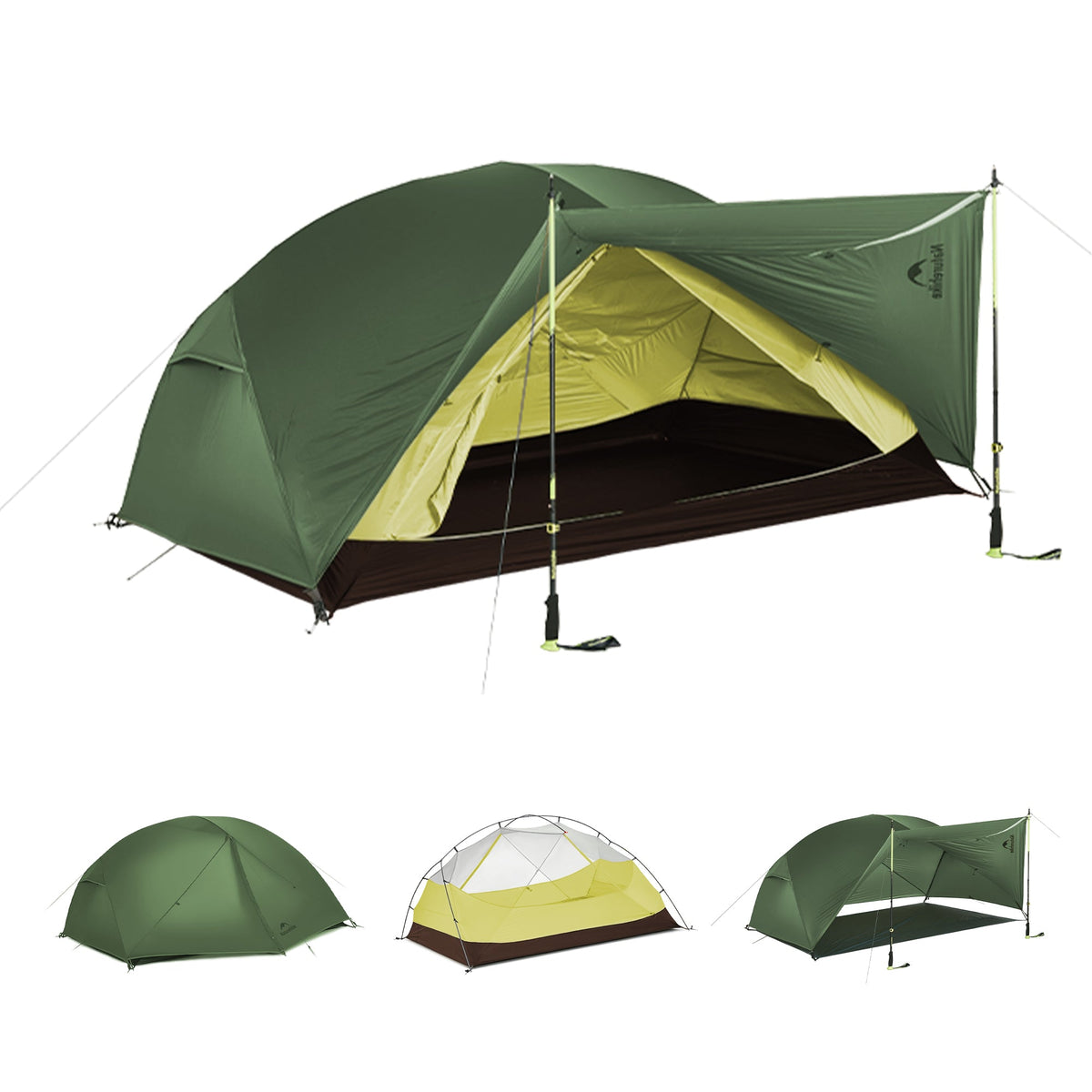 Mongar BASE 3-Person Backpacking Tent