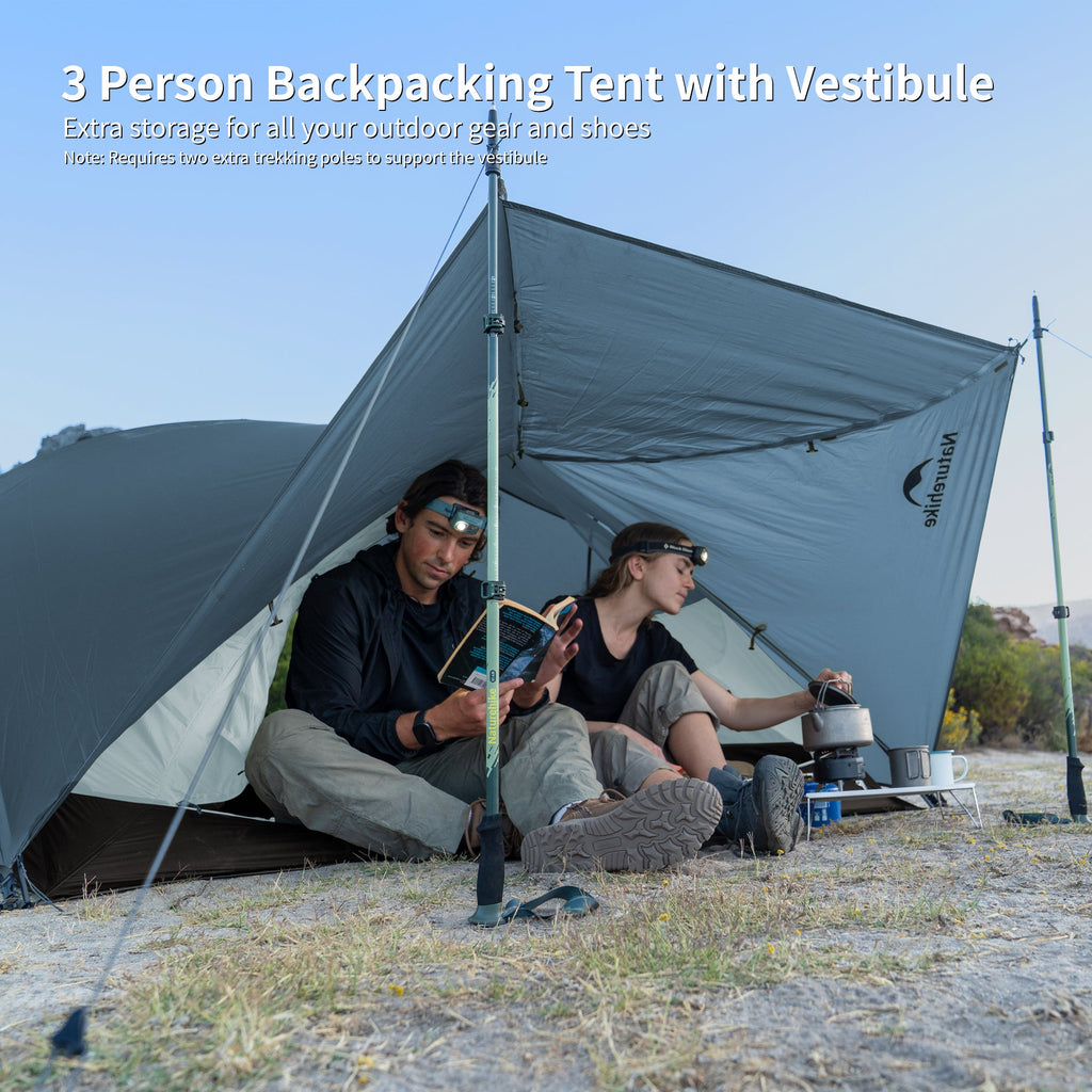 Mongar BASE 3-Person Backpacking Tent
