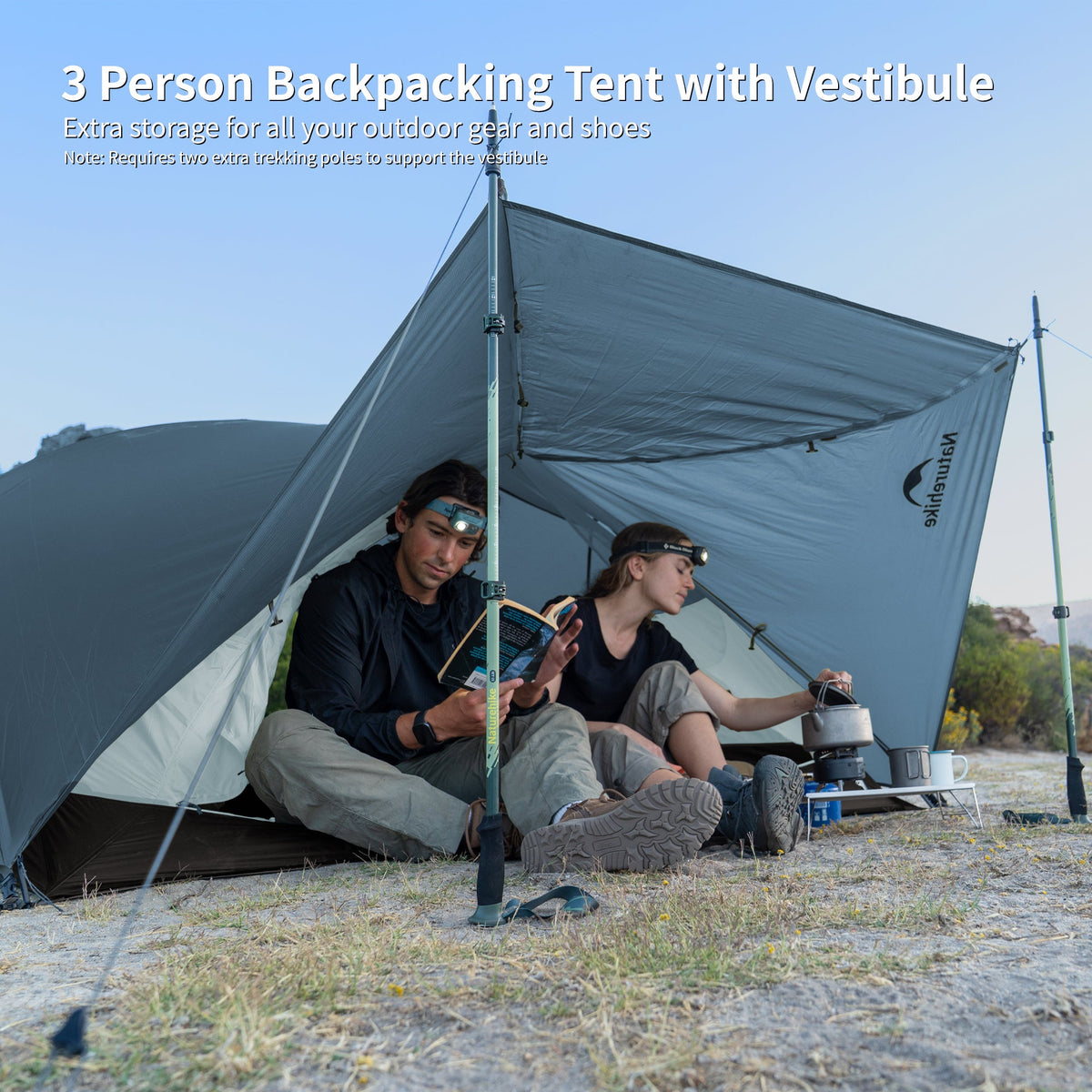Mongar BASE 3-Person Backpacking Tent