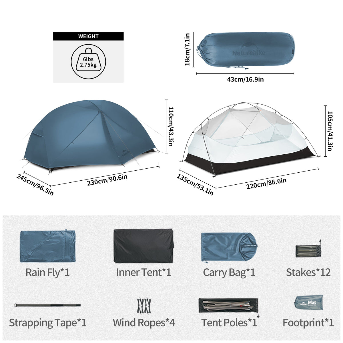 Mongar BASE 2-Person Backpacking Tent