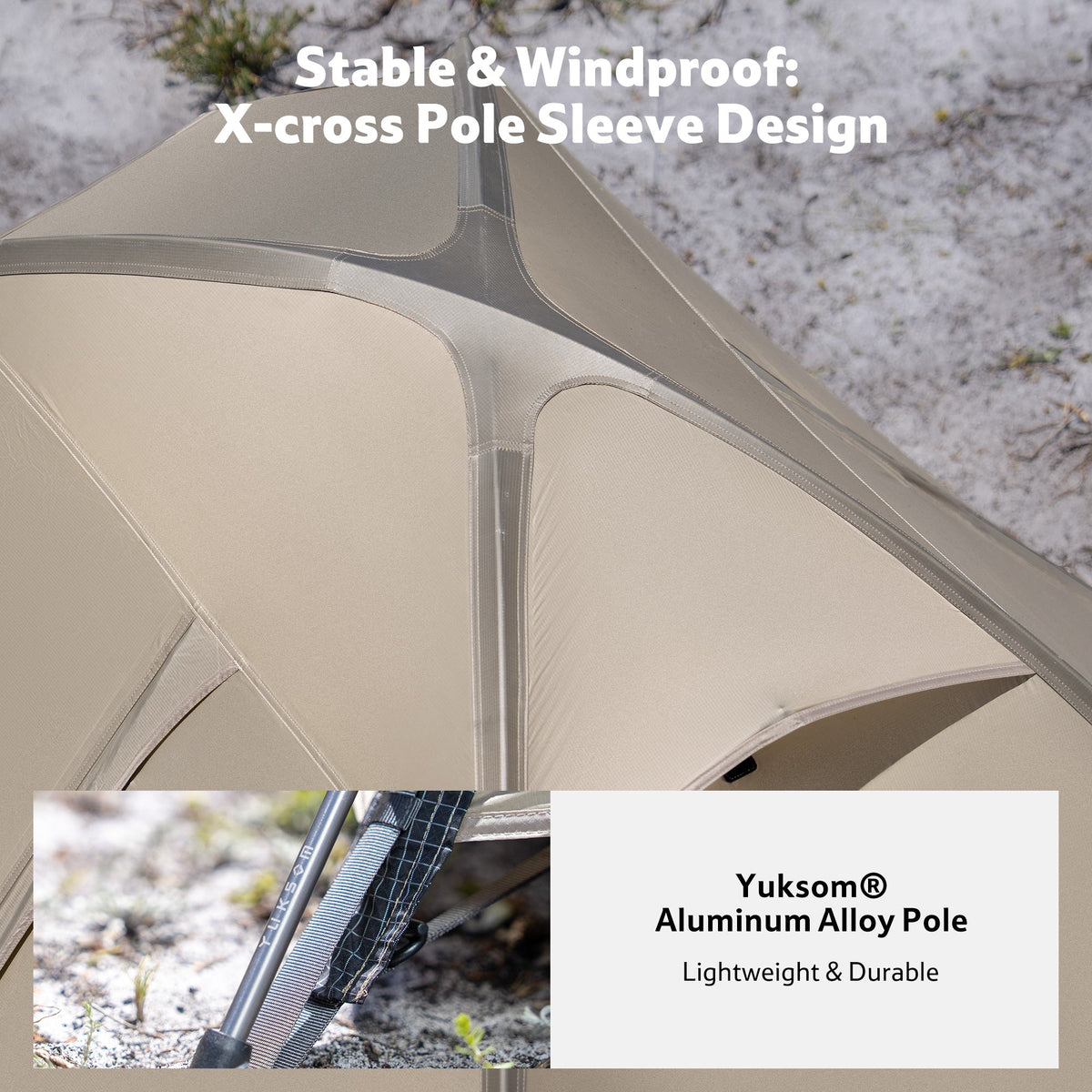 Giling PRO 4-Season 1-Person Backpacking Tent