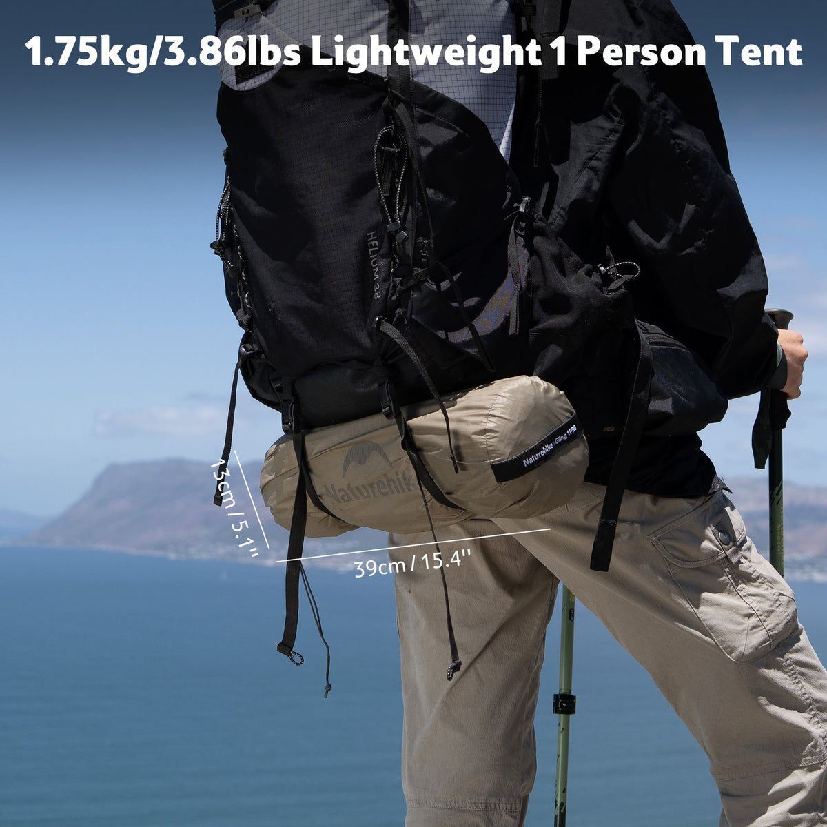Giling PRO 4-Season 1-Person Backpacking Tent